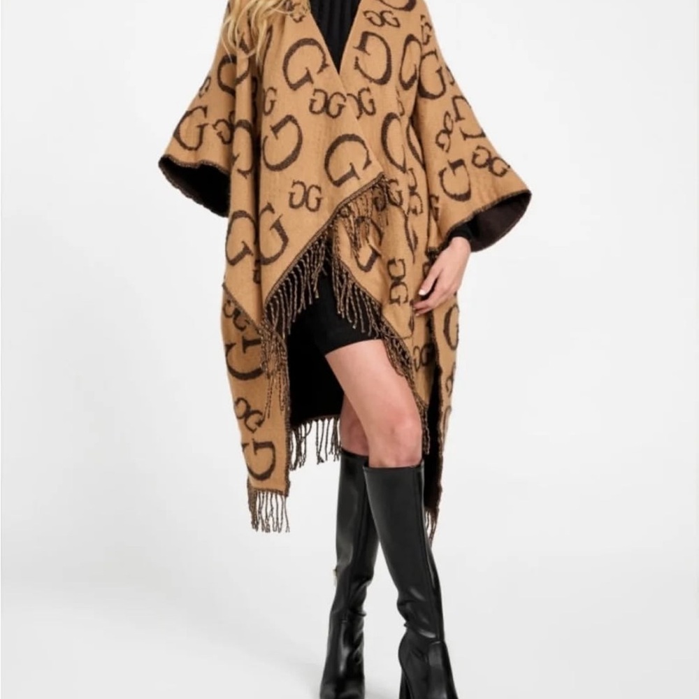 233.tylish Tan Patterned Women's Sweater